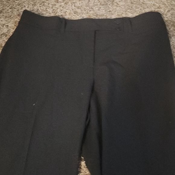 Calvin Klein Size 8 Invisible Curvy Fit Black Business Casual Dress Pants - Picture 2 of 6